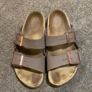 Authentic Brown kids Birkenstock sandals